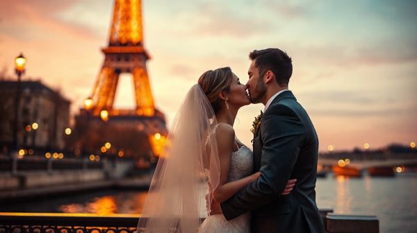 Idées pour immortaliser l'amour à votre mariage civil à Paris